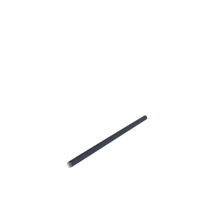 Jumbo Papierstrohhalme in Schwarz
