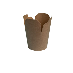 Foodbox Dönerbox in Braun 26OZ