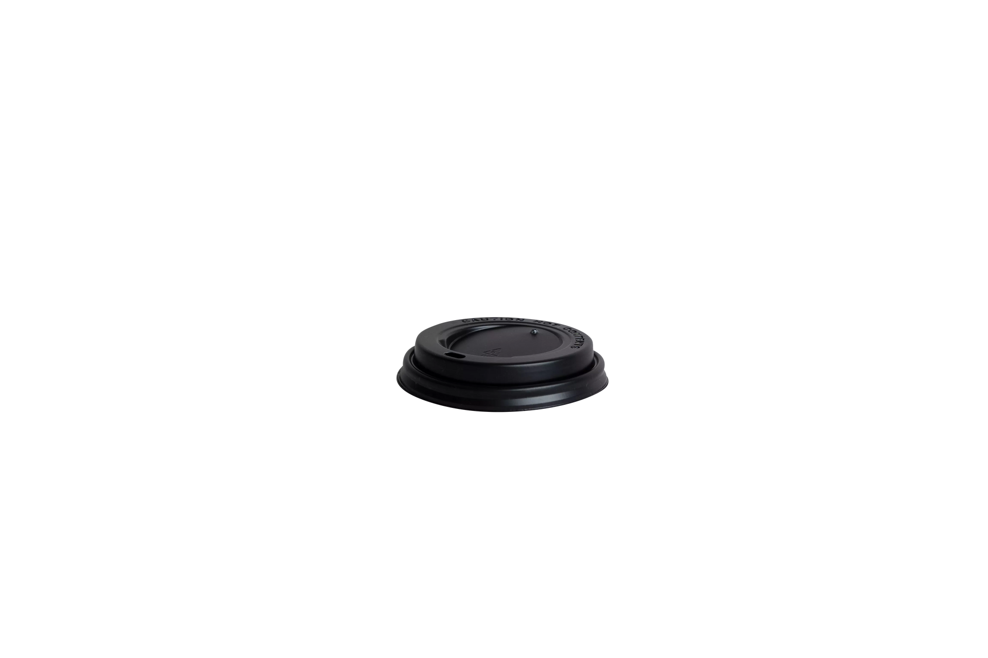 Kaffeedeckel Weiß und Schwarz