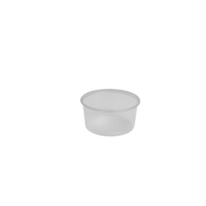 Saucenbecher Rund 250ml mit Deckel