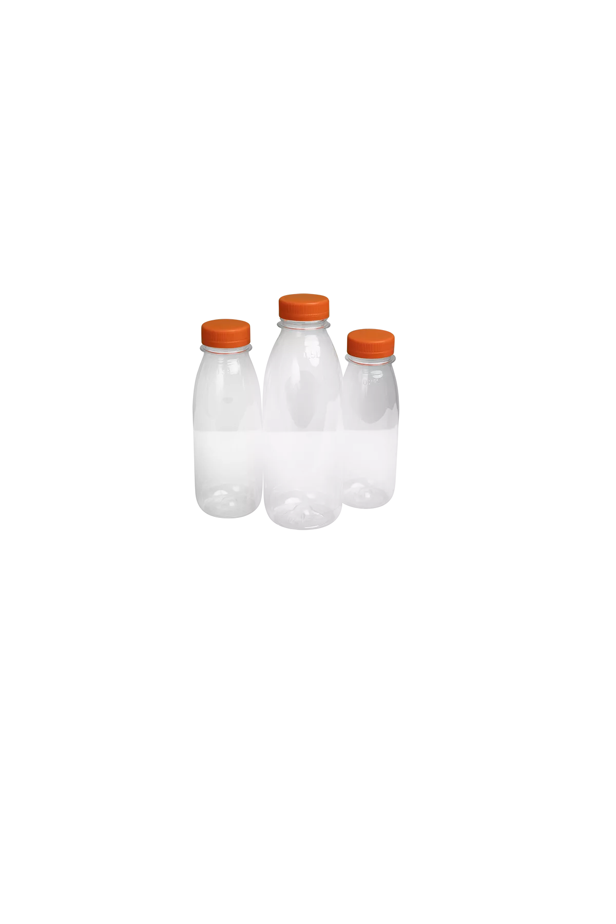 Leere Plastikflaschen mit Deckel | Wikinger Verpackung